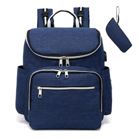 🍼🤱🎒Multifunctional Baby Diaper Backpack USB Charging - Picture 1 of 12